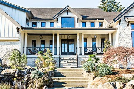 big house outside for properties refinance rates